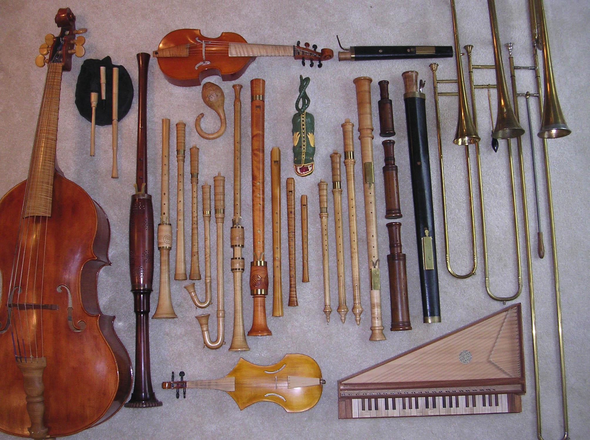 Музыкальные инструменты средневековья